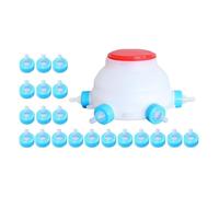 mophrati Biberon pour agneaux et Autres Animaux d'élevage, en Silicone renforcé, Facile à Utiliser et Pratique.