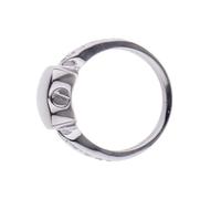 mophrati Bijoux de crémation pour cendres - Magnifique anneau d'urne avec vis ouverte - Souvenirs en strass - Diamètre intérieur : 16,5 mm/17,3 mm/18,9/19,8/20,5 Taille de la bague : taille