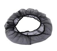 mophrati Birdcage Cover Mesh Airy Catcher Animal Cage Jupe Ventilé Pliable Ménage Pet Garde Protecteur Intérieur, Le Noir, L