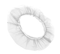 mophrati Birdcage Cover Mesh Airy Catcher Animal Cage Jupe Ventilé Pliable Ménage Pet Garde Protecteur Intérieur, Blanc, S