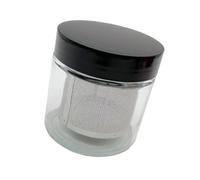 mophrati Bocal facile à nettoyer, tamis en acier inoxydable, solution de nettoyage manuelle pour bijoux, pot portable, soin des pierres précieuses, léger,