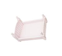 mophrati Bois bébé Nouveau-né Infantile Photographie Accessoire décoratif Couleur Unie antidérapant Facile Correspondant Remplacement lit Ornement, Rose