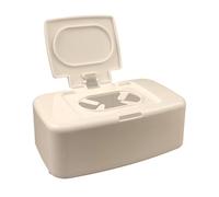 mophrati Boîte de mouchoirs humides Portable, compagnon pratique pour le nettoyage en déplacement, étui distributeur de lingettes ABS, boîte distributrice lingettes