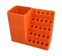 mophrati Boîte de Rangement pour Tournevis Efficace, Gain de Place Vertical, Rangement Facile des Outils, Organiseur pour clés Allen, résistant à la déformation et à l'usure, boîte pour, 25 Trous