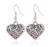 mophrati Boucles d'oreilles pendantes en zircone pour femmes, 2 pièces, design tendance, avec Collocation diversifiée, Vintage