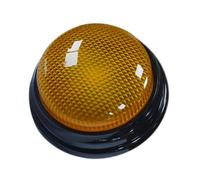 mophrati Boutons Lumineux pour Un Jeu Familial interactif et Amusant. Faciles à Utiliser, Ces Boutons sonores et Lumineux s'activent instantanément : il Suffit d'appuyer Dessus, Jaune, 90x40mm