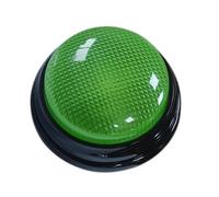 mophrati Boutons Lumineux pour Un Jeu Familial interactif et Amusant. Faciles à Utiliser, Ces Boutons sonores et Lumineux s'activent instantanément : il Suffit d'appuyer Dessus, Vert, 90x40mm