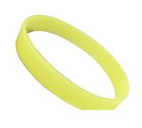 mophrati Bracelet Bracelet Couleur Mixte Fabrication Fine Résilience Solide Lavable Dame Accessoires Lumineux Élastique En Caoutchouc, Jaune nuit