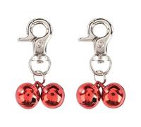 mophrati Breloque de produits pour animaux de compagnie durables, pour collier élégant pour chien et chat, pendentif à Triple cloche, port confortable, large Application