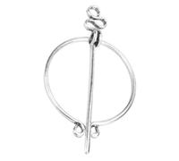 mophrati Broche nordique vintage, ornée d'un châle d'un manteau annulaire. Idée cadeau exceptionnelle et accessoire de mode pour femmes et hommes.