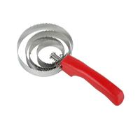mophrati Brosse à Curry en métal Robuste et réversible, Outil Pratique pour Le toilettage des Chevaux, Chiens, bovins et Moutons, permettant d'éliminer Les, 4 Anneaux