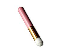 mophrati Brosse de nettoyage Portable brosse à points noirs nettoyage en profondeur Extensions de cils outil suppression fournitures beauté multifonctions, Tête convexe rose