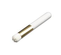 mophrati Brosse de nettoyage Portable brosse à points noirs nettoyage en profondeur Extensions de cils outil suppression fournitures beauté multifonctions, Tête fleur blanche