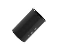 mophrati Cache-tige de pour VTT/vélo de route, douille et tube en aluminium innovant améliorant la compatibilité et le confort. Cale de tige de : 25,4 mm, 27,8 mm, 31,8, Noir, 33.9 à 36
