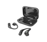 mophrati Casque de traducteur Portable et pratique pour la traduction des langues, Bluetooth Stable Compatible avec la connexion 5. 4, Noir