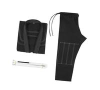 mophrati Ceinture de Taille pour Kimono de Jiu-Jitsu,Noir,A1
