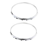 mophrati Cercle de caisse claire, 8/10 tirants, en fer durable, pour un look et un son classiques. Facile à installer et fiable. Pièces pour de percussion.