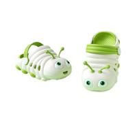 mophrati Ces pantoufles-sandales confortables,Vert,15 cm | peuvent être utilisées comme pantoufles comme sandales. Elles sont faciles à enfiler dans les deux cas.