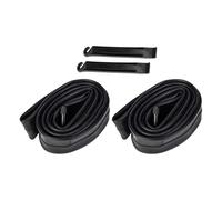 mophrati Chambres à air de vélo 175 195 210 2125 Pouces - Paire de Remplacement fiable avec démonte-pneus faciles à Installer pour Tous Les modèles de vélos. 2, Noir, 14 Pouces