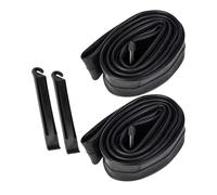 mophrati Chambres à air de vélo 175 195 210 2125 Pouces - Paire de Remplacement fiable avec démonte-pneus faciles à Installer pour Tous Les modèles de vélos. 2, Noir, 12 Pouces