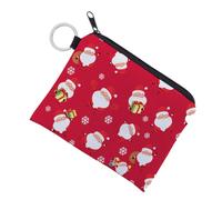 mophrati Chang Sac à Main Cadeau de noël Sac de Rangement Portable Petit Portefeuille Polyester écouteurs Packs Mini Porte-Monnaie pour Faire du Shopping, lqb3032