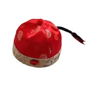 mophrati Chapeau Traditionnel de Prince héritier, Casquette de propriétaire, Accessoire Fantastique pour Un déguisement élégant. Adultes, Adolescents, Chapeau Asiatique, Style A