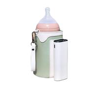 mophrati Chauffe-biberon de voyage sûr et confortable pour le petit explorateur, chauffe-lait Portable polyvalent pour bébé, longue durée, vert