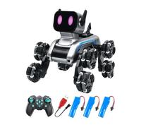 mophrati Chien Robot télécommandé interactif et Intelligent, Jouet éducatif Rechargeable pour Enfants, idéal pour renforcer Le Lien Parent-Enfant.