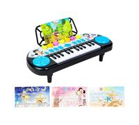 mophrati Clavier de Piano pour Enfants, Jouet Musical et éducatif Amusant pour débutants, pour Les Petites Filles. Portable et léger, avec 24 Touches et des mélodies. Piano avec Livre de