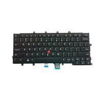 mophrati Clavier de Remplacement Anglais recommandé pour Ordinateur Portable Point Direct (pièces de Rechange incluses) - Référence : 0C02291 - Compatible avec Les modèles X240, X240S, X250, X260 et