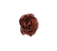 mophrati Collier de chien fleurs bande élastique conception chat noeud papillon perle en mousseline de soie Pet Supply, Chocolat