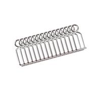 mophrati Connecteur d'hameçon pour turlutte en Eau salée Durable avec agrafes de pêche en Acier Inoxydable à Verrouillage Accessoires de Connexion Bois pour crevettes et