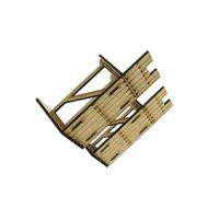 mophrati Construire Une Maquette de Maison Offre Une expérience captivante d'assemblage DIY, permettant de développer Ses compétences en Architecture Tout, Petit Angle Droit, 8-12 cm