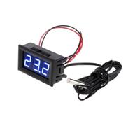 mophrati Contrôle de la température en Temps réel avec Une Haute précision pour la Surveillance du réfrigérateur, thermomètre numérique à Large Application, Bleu