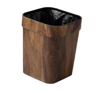 mophrati Corbeille à Papier Rustique de Style rétro, Poubelle, Panier à Papier, décoration pour Salon, Salle de Bain Bureau, offrant Un Look Tendance et élégant Qui rehausse la décoration