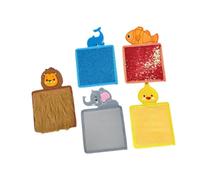 mophrati Coussinets sensoriels tactiles, Jouets sensoriels, Panneau Mural Assorti pour la Perception, l'entraînement de la mémoire dans Configuration de Salle Jeux, Carreaux texturés pour Animaux,