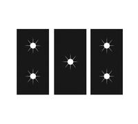 mophrati Couvercles de cuisinière antiadhésifs pour cuisinières à gaz, 3 pièces, ensemble de protections de cuisinière à gaz ABS pour cuisinières à gaz à 4 brûleurs