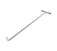 mophrati Crochet de levage robuste pour regards d'égout : outil indispensable pour la manutention efficace d'équipements lourds et la mise en place des, Argent, 68 cm Émoussé