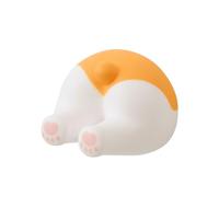 mophrati Crochet de queue d'animal de dessin animé facile à nettoyer, fonction pratique, forte capacité charge, crochets salle bains en ABS, supports crochets suspension, Queue corgi