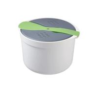 mophrati Cuiseur à riz à Pour micro-ondes et cuiseur grains préparer facilement le riz et les grains en PP avec pelle et couvercle facile utiliser
