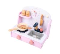 mophrati Cuisine Interactive avec Plaque de Cuisson pour Enfants, idéale pour simuler des Jeux d'imitation et développer la Coordination et l'habileté. Coffret de Cuisine avec Plaque Cuisson pour