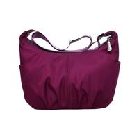 mophrati Dames Messenger sac à main mode bandoulière fourre-tout Portable bureau Shopping voyage cosmétiques stockage sac à bandoulière pour, Violet foncé