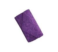 mophrati Dentelle femmes sac à bandoulière Portable remplacement couleur unie élégant Banquet de mariage filles dames enveloppe pochette embrayages, Violet