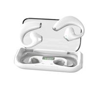 mophrati Écouteurs sans Fil avec Son stéréo 9D pour Une expérience Audio immersive, écouteurs Bluetooth, écouteurs ABS, Casque Pro, Blanc