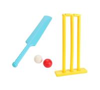 mophrati Ensemble de battes et balles de Cricket pour Enfants : Un Jouet Stimulant conçu pour résister pour aux Jeux Les Plus turbulents, idéal pour Les Aventures en Plein