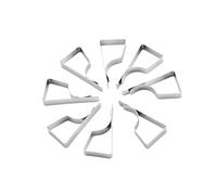 mophrati Ensemble de pinces à nappe pour tables d'extérieur, Pour assurant une nappe bien à plat et ne glissant jamais par temps Pinces pour tables d'extérieur épaisses.