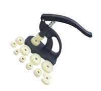 mophrati Ensemble d'outils de Presse arrière de Montre sûr et Pratique, Outil réparation Pratique et économique pour horloger, Outil Presse boîtier Montre, Noir