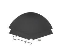 mophrati Enveloppe de déflecteur pour la des écureuils - Installation Facile et résistante pour aux Chocs Enveloppe élégante Autour de la Suspension des écureuils, Style crochet16 Pouces