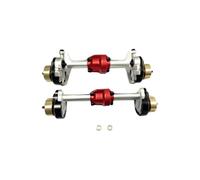 mophrati Essieux de portail en alliage CR18P pour Hobby Plus 1/18 CR18P Rock Van Trail, châssis Stable et lourd, essieux de portail en alliage, Argent