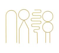 mophrati Étagères à Plantes 4 pièces, Support de Plantes avantageux pour Jardin, Treillis en Fer pour grimpantes, Fournitures de Jardinage Pratiques